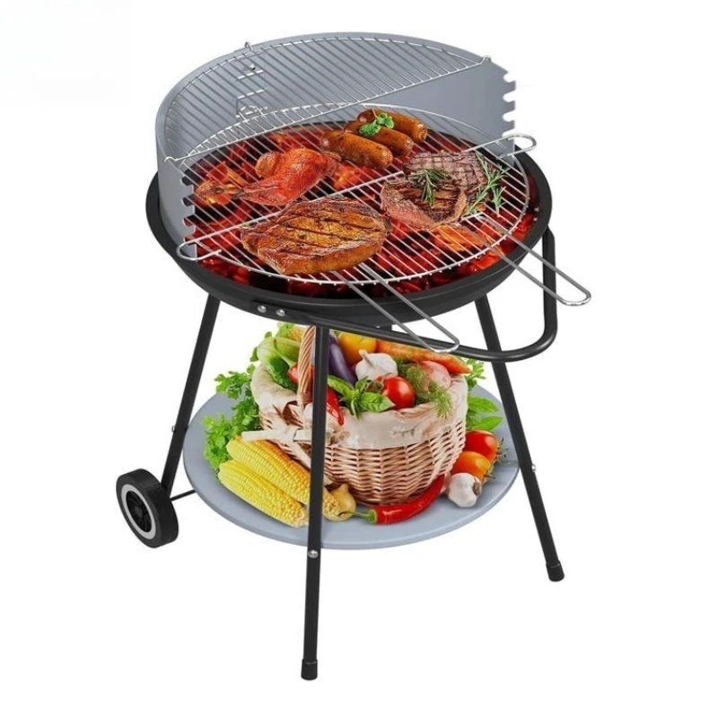 

Outdoor barbecue grill European and American assembly grill removable
