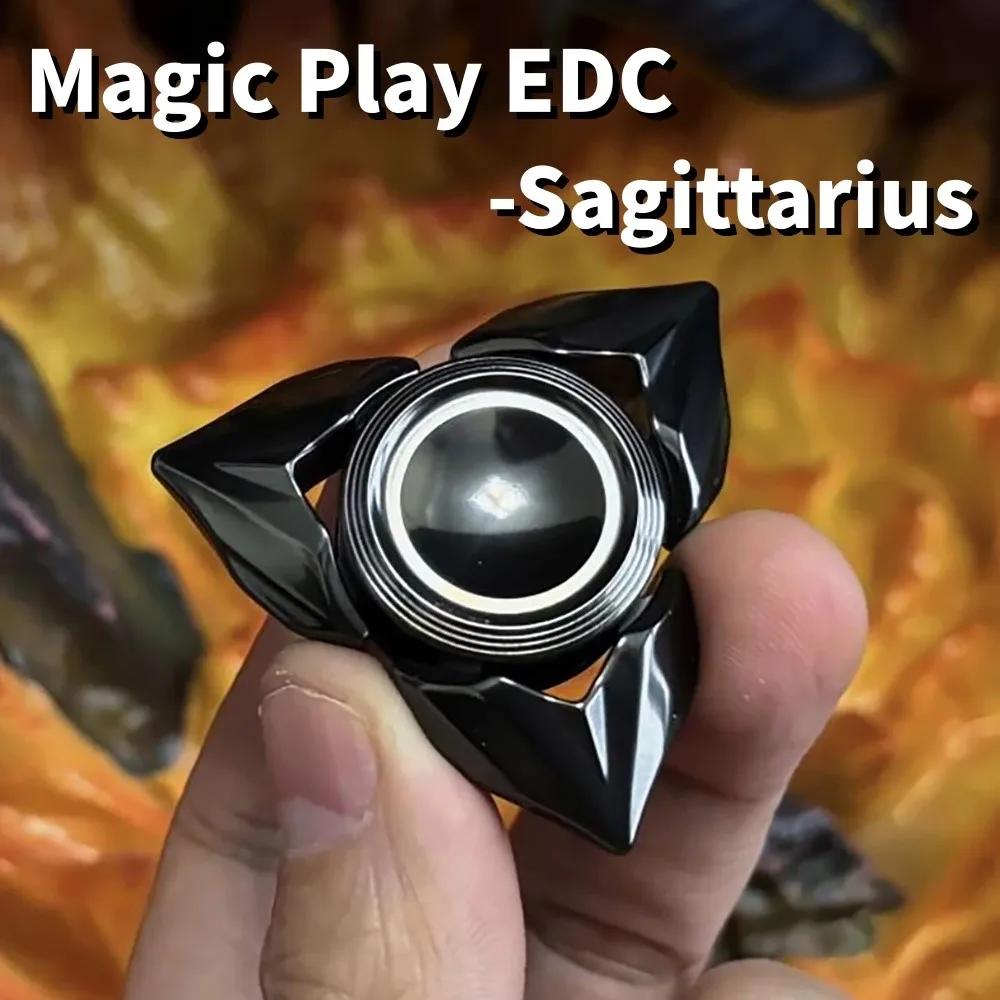 

Magic Play EDC Стрелец Спиннер Непоседа Игрушки Для Взрослых Оригинальный Дизайн Трехлопастный Спиннер Гироскоп