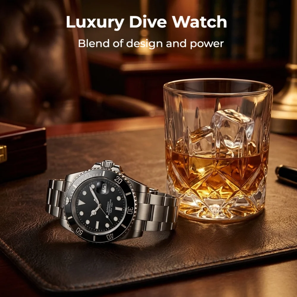 # Relógio masculino com vidro - Watch Bezel Insert avaliação e preço