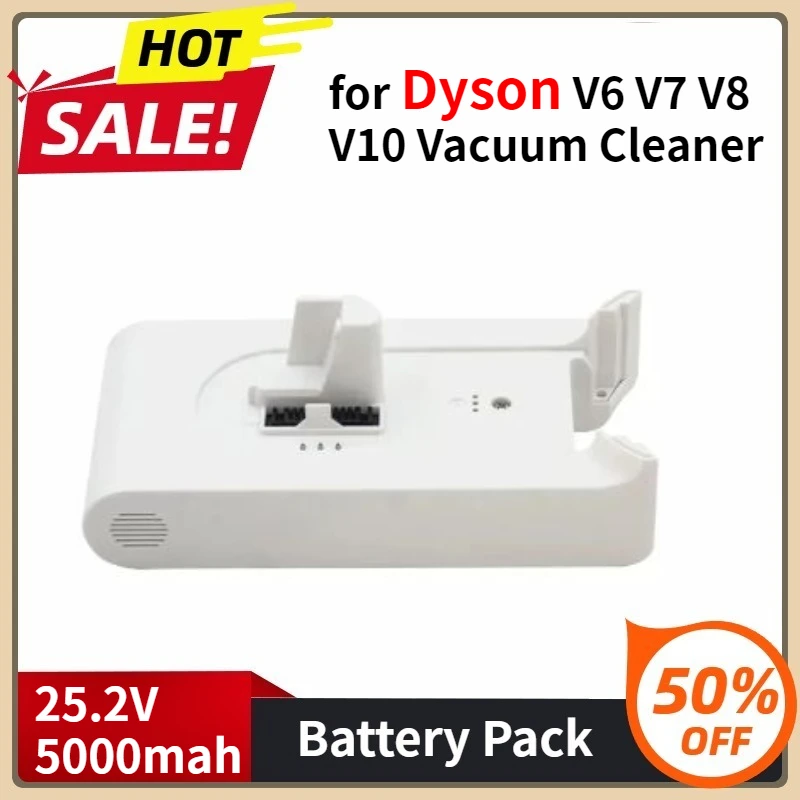 

New 25.2v 5000mAh LI-ion Rechargeable Batteries For Xiaomi Mijia K10 Handheld Cordless Vacuum Cleaner Replacement Battery Pack