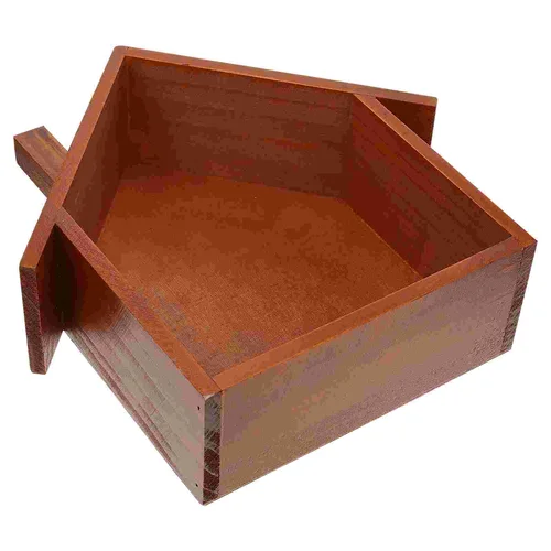 디스플레이 장난감 선반 나무 벽 선반, 벽 장착 플로팅 선반, 집 모양 벽 보관 정리함, 신제품 