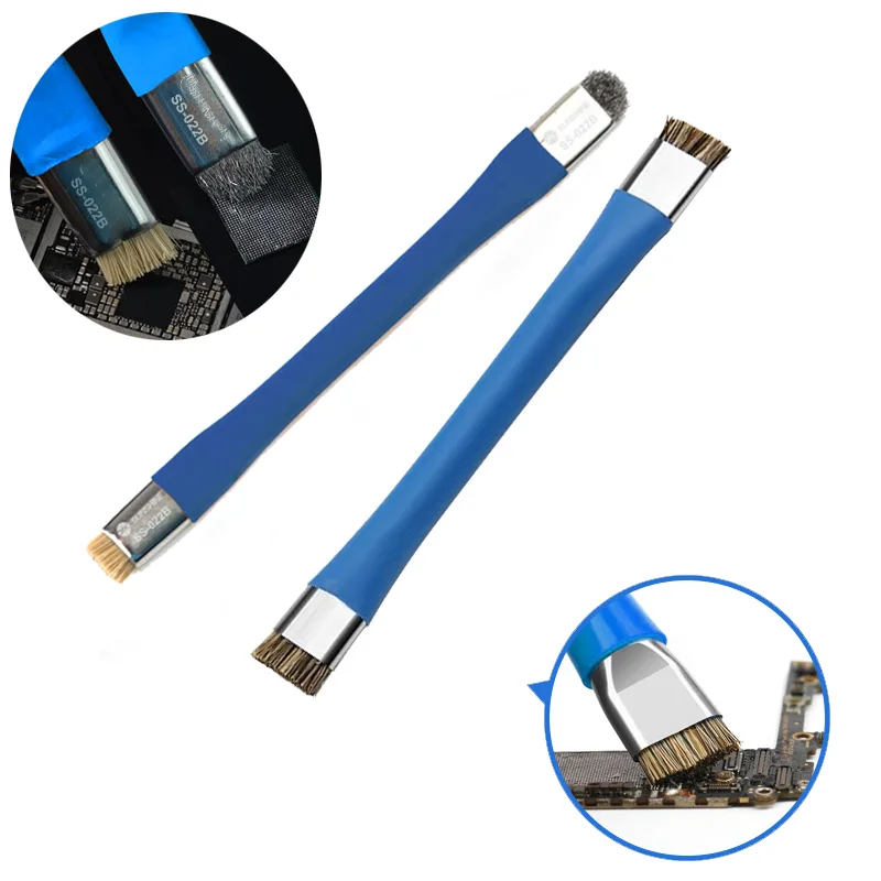 SUNSHINE SS-022B bezpieczna szczotka antystatyczna płyta główna PCB wysokiej jakości szczotka do czyszczenia do zestawu narzędzi do naprawy telefonu komórkowego