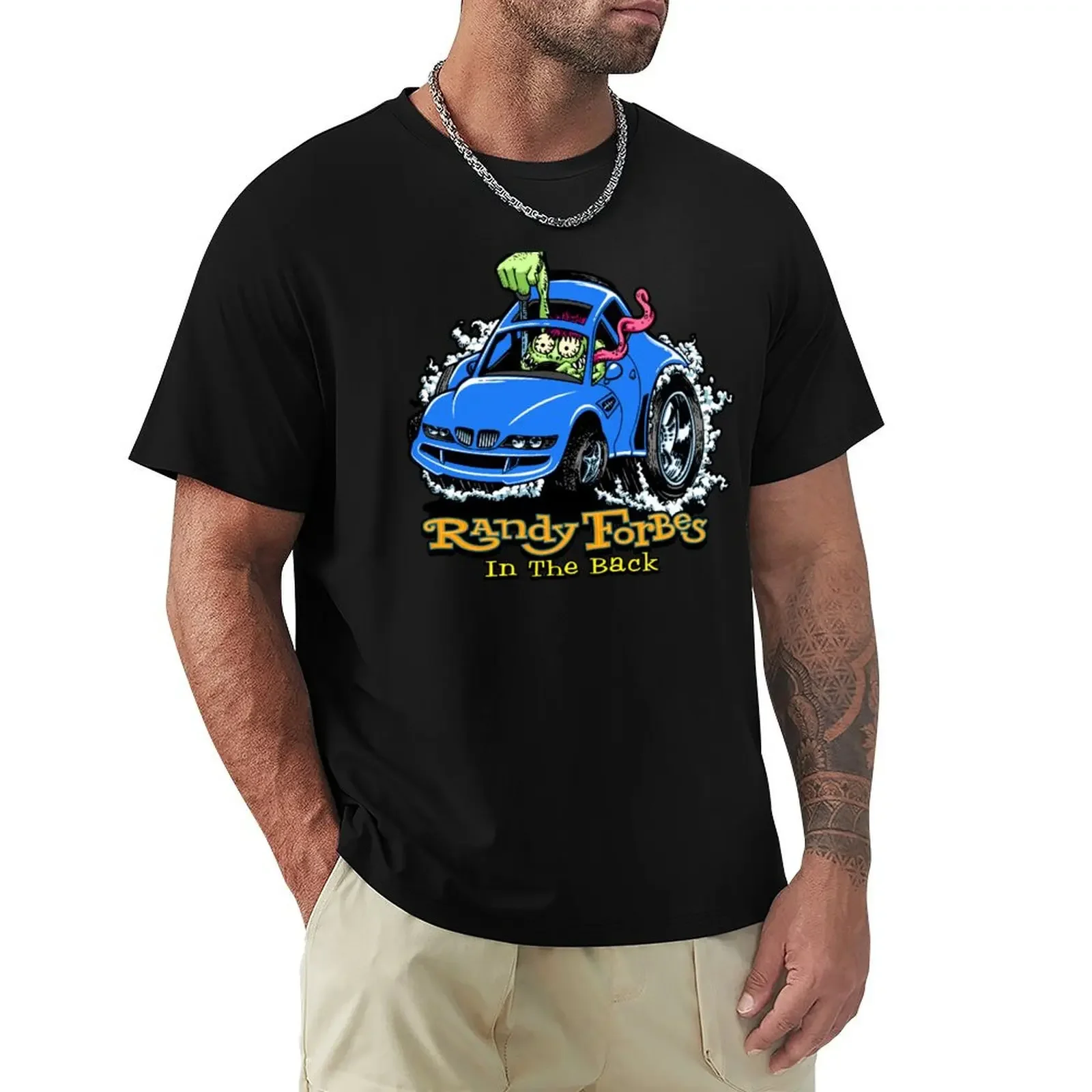 Randy Forbes Z3 M Coupe - Blue T-Shirt blanks heavyweights customs graphics Men's cotton t-shirt