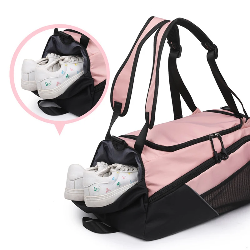 Borsa Fitness da palestra femminile marsupio da donna zaino da viaggio borsa a tracolla da viaggio scarpe da spiaggia borse da viaggio sportive all'aperto