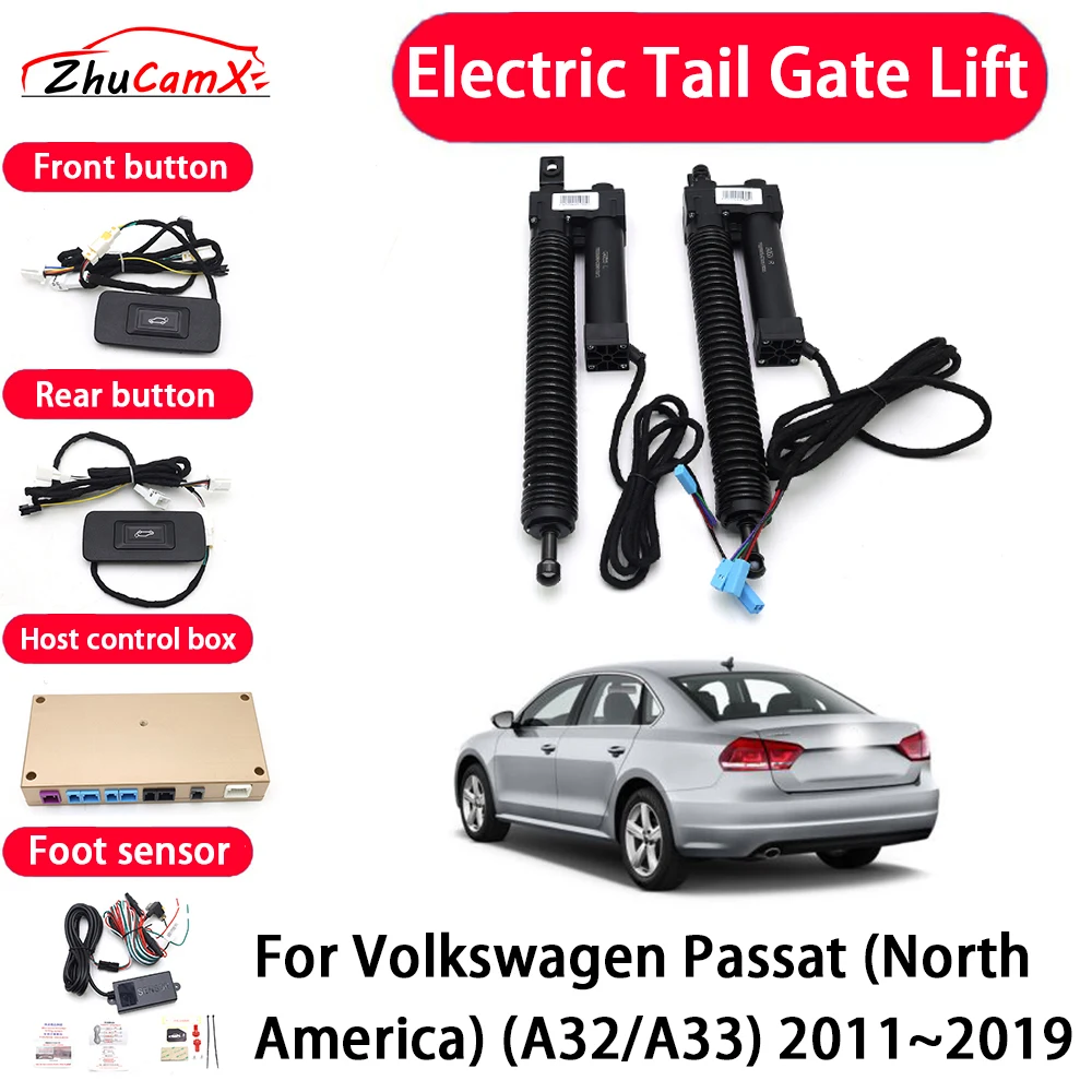 ZhuCamX Car Automatic Electric Tail Gate Lift Tailgate Assist System for Volkswagen Passat (North America) (A32/A33) 2011–2019