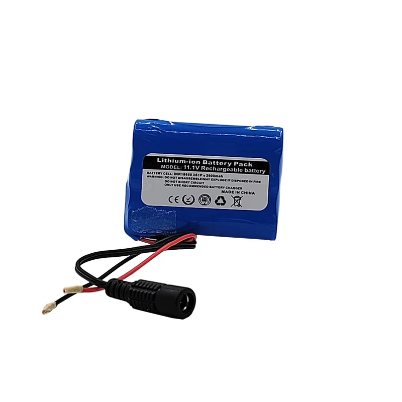 Rechargeable 12V3200mah Li-ion battery LED light router light cat bar light 18650 energy storage power supply