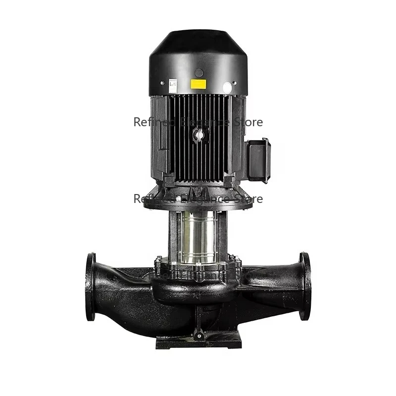 High-Efficiency Vertical Inline Centrifugal Single-Stage Circulating Pump Electric Inline Water Pump