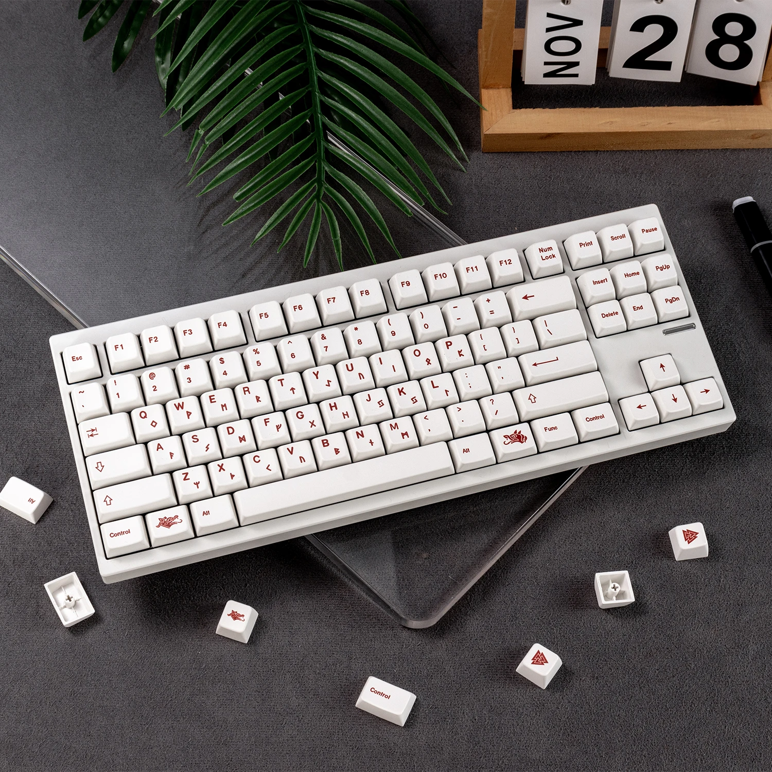 

150 keys GMK Blood Festival keycaps PBT Dye-Sublimation MDA Profile keycaps For MX 64/96/104/108 Mechanical keyboard