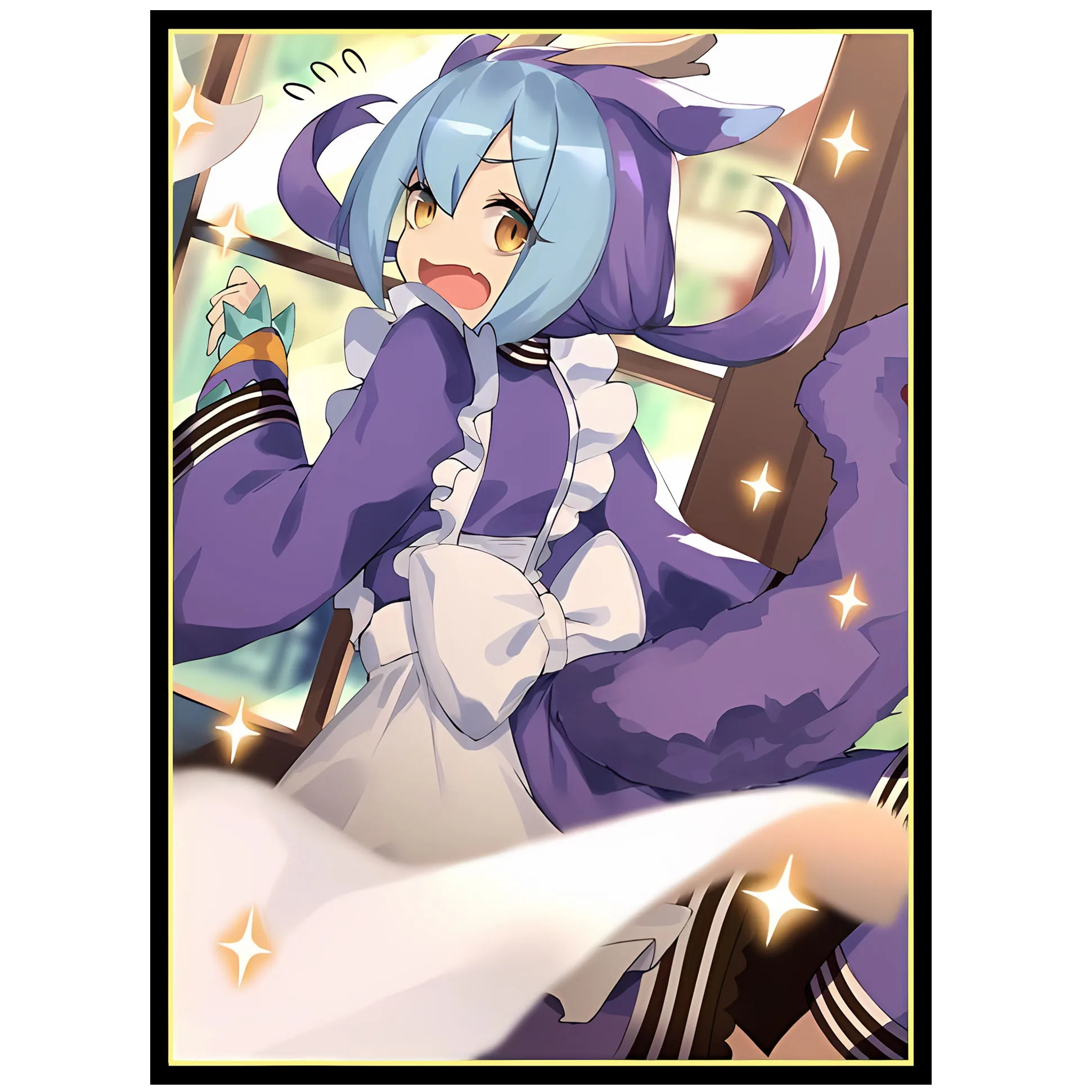 50 szt. Holograficznej koszulki na karty Yugioh Yu-Gi-Oh! Kwiat popiołu i radosna wiosenna pralnia Dragonmaid OCG karty kolekcjonerskie futerał ochronny