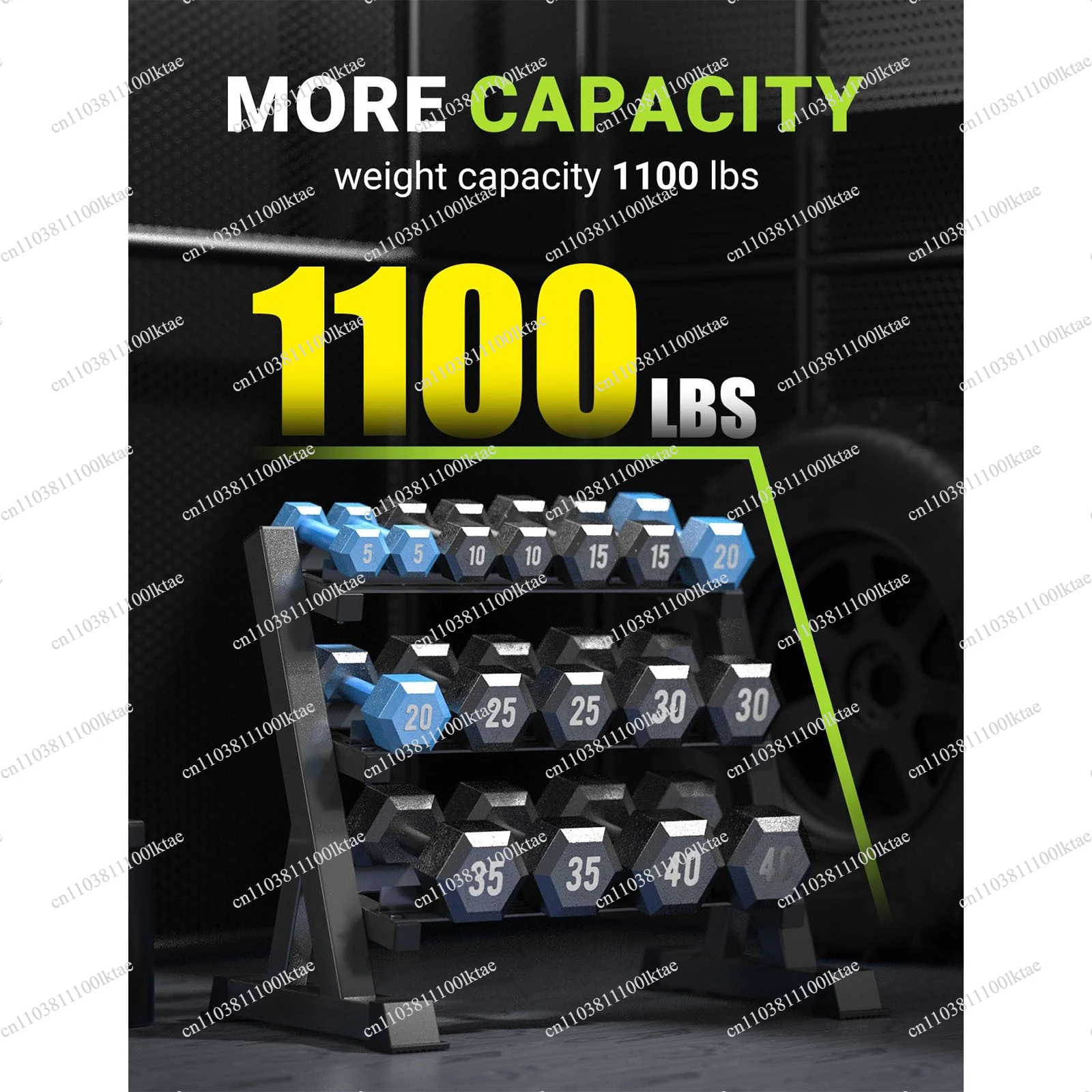Dumbbell Storage Rack Gym Finishing Rack Multi-layer Fitness Equipment Shelf