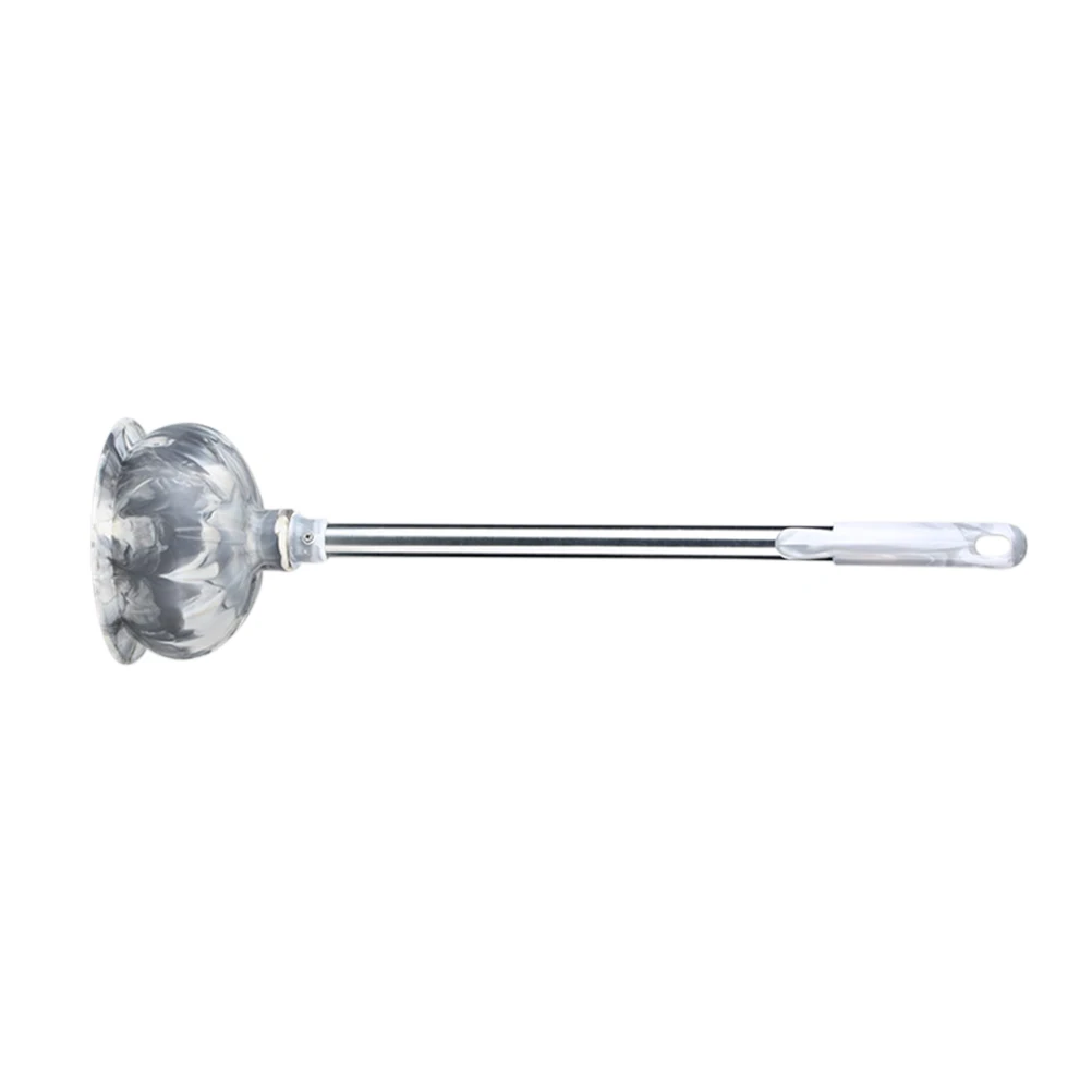 

Toilet Unclog Plug Pump Plunger Heavy Duty Stainless Steel Air Multi Purpose Drain Cleaner Long Handle Rubber Plastic Bathroom