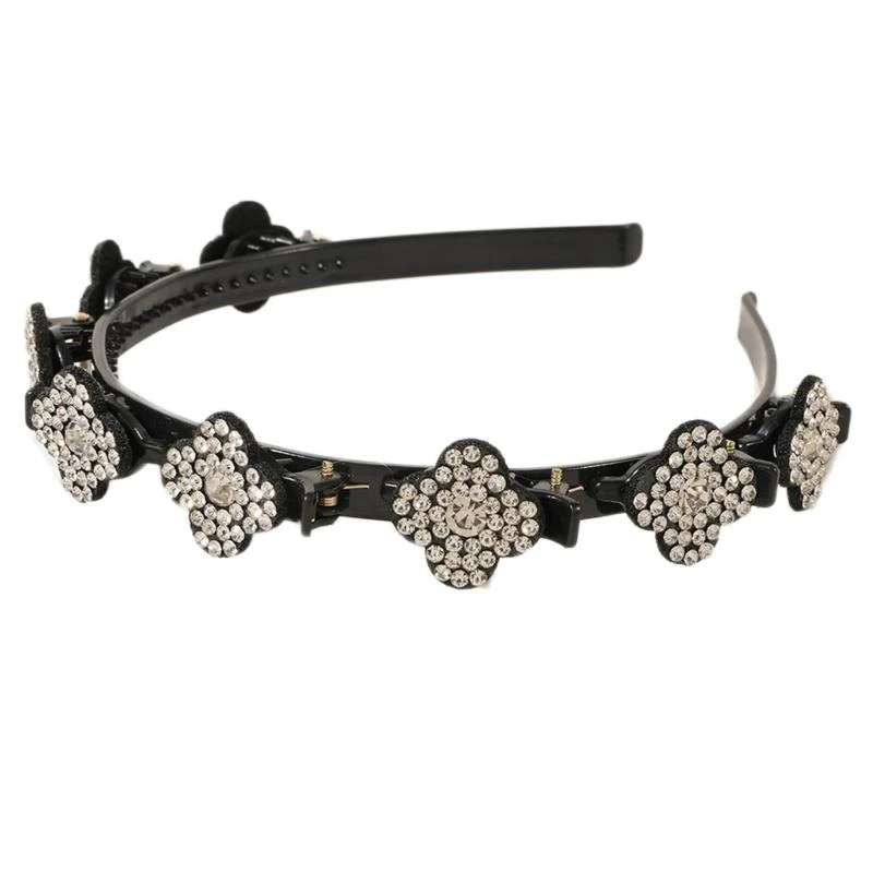 hairbands-boutique-grampos-cabelo-espumante-trevo-decoracoes-para-penteado-trancado-estilo-seccionamento-delicado-brilhando