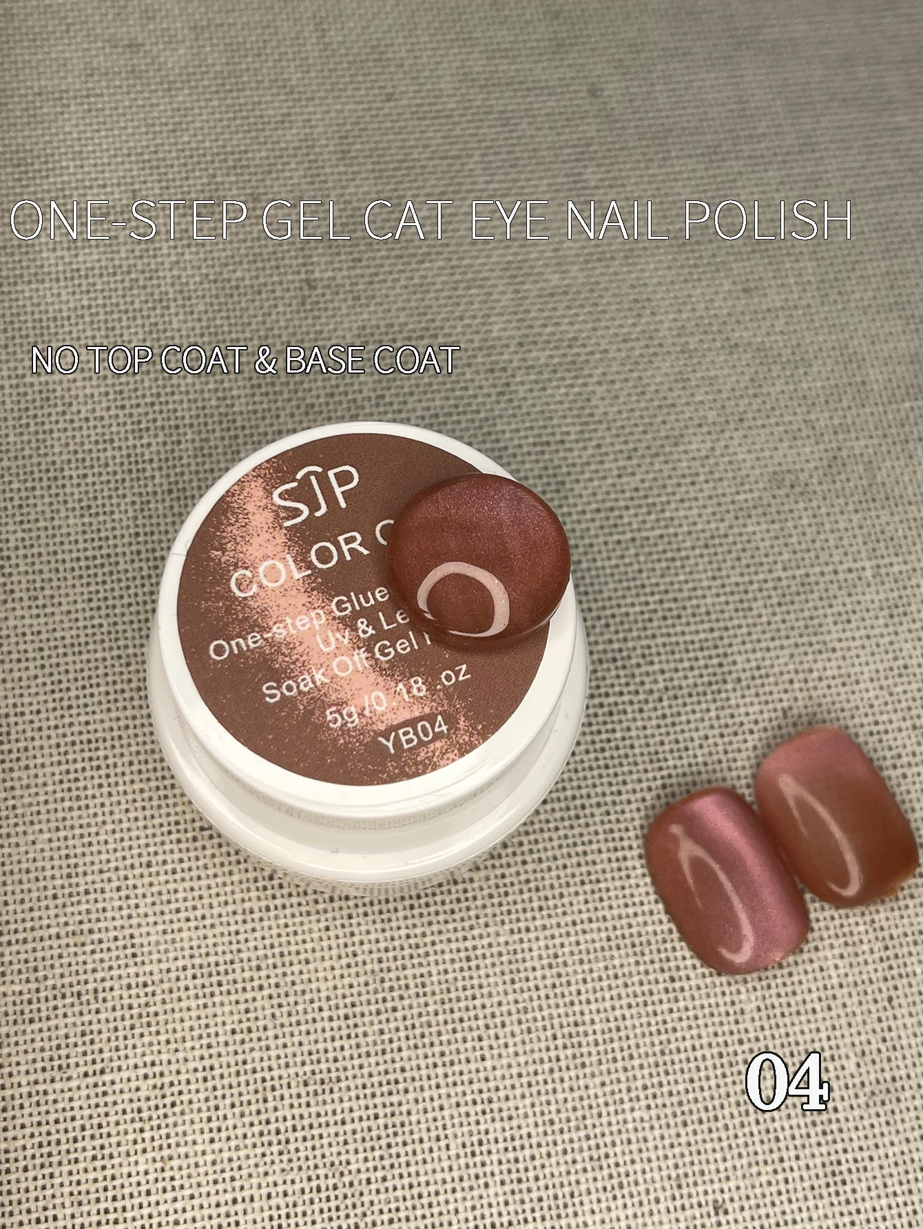 ยาทาเล็บเจลแคทอาย 5G แบบขั้นตอนเดียวพร้อมการป้องกันรังสียูวี ไม่ต้องใช้เบสโค้ทหรือท็อปโค้ท เป็นของขวัญคริสต์มาสที่สมบูรณ์แบบสำหรับเด็กผู้หญิง