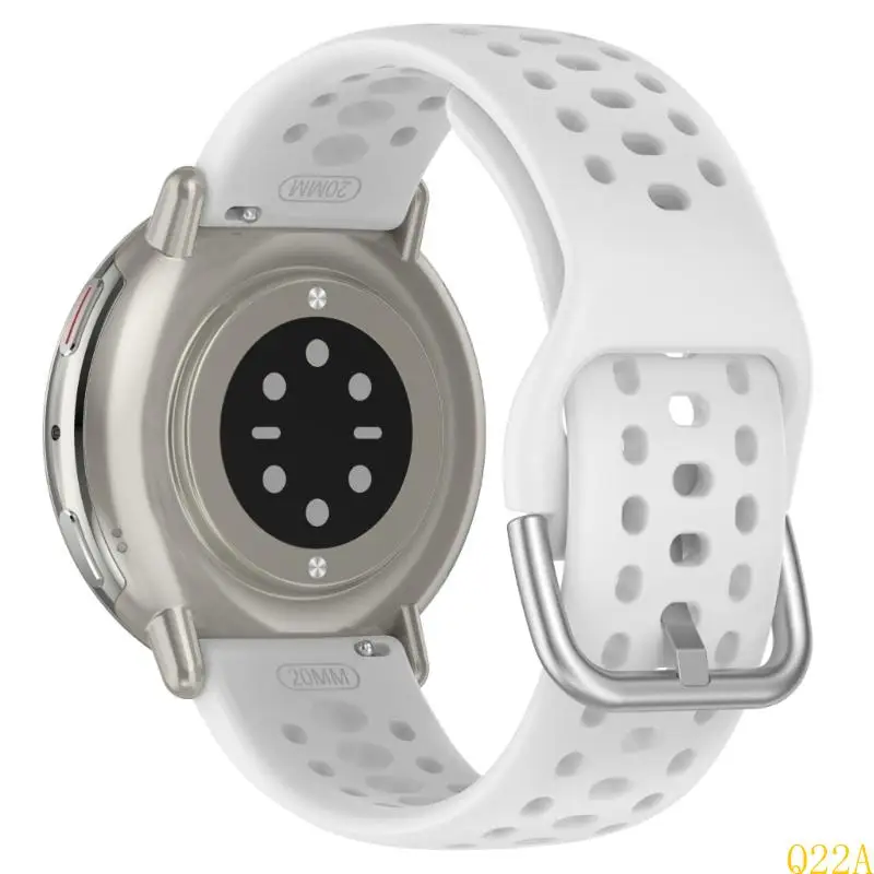 

Q22A Удобные гибкие силиконовые браслеты водонепроницаемые ремни для противорешителя противорешителя для активного 2 Водоне