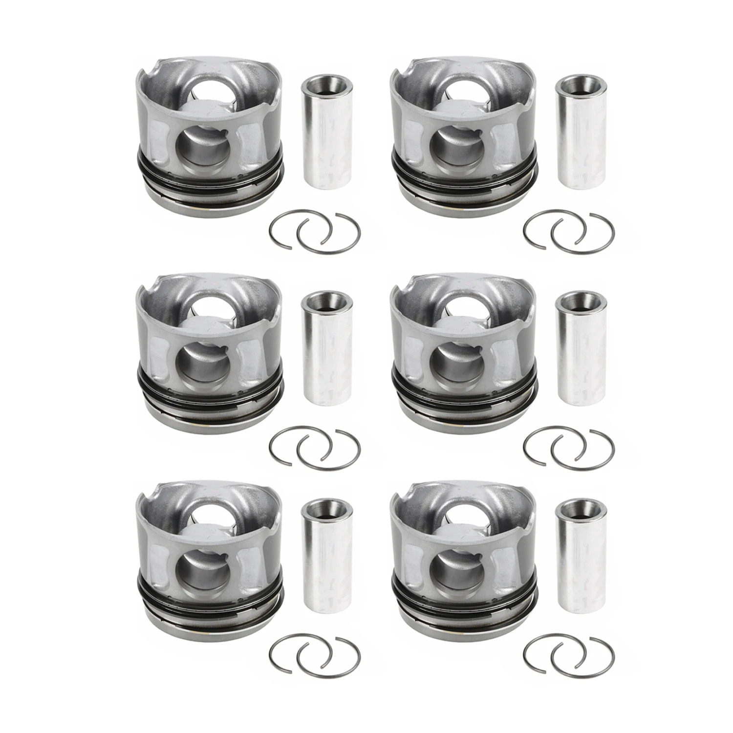 Pop Engine Piston & Ring Set For 2009-2017 Land Rover Range Rover Discovery Jaguar 3.0T Diesel 306DT TDV6 Car Replacement Parts