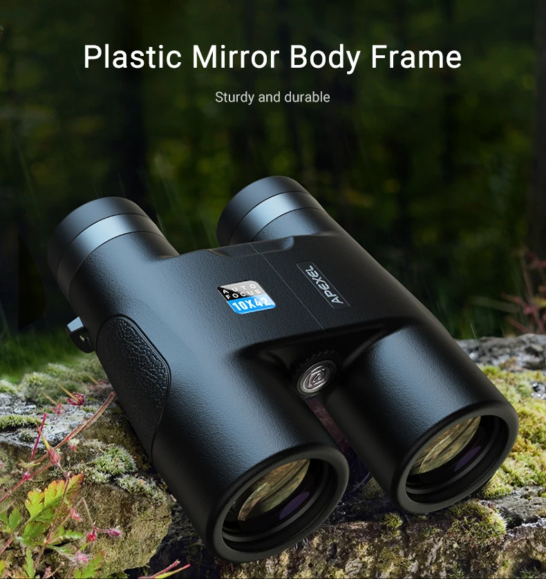 

10x42 Digital Folding Telescope Adults Kids Auto Focus Waterproof Binoculars for Bird Watching Sightseeing Wildlife Camping