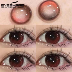 EYESHARE 1 Pair New Colored Contact Lenses for Eyes Korean Lens Natural Big Eye Lenses Brown Lenses Blue Eye Contacts Red Lenses