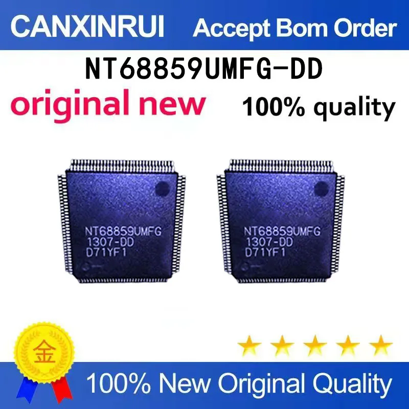 (5pcs-100pcs)NQFATEK NT68859UMFG-DD NT68859UMFG QFP-128 brand new