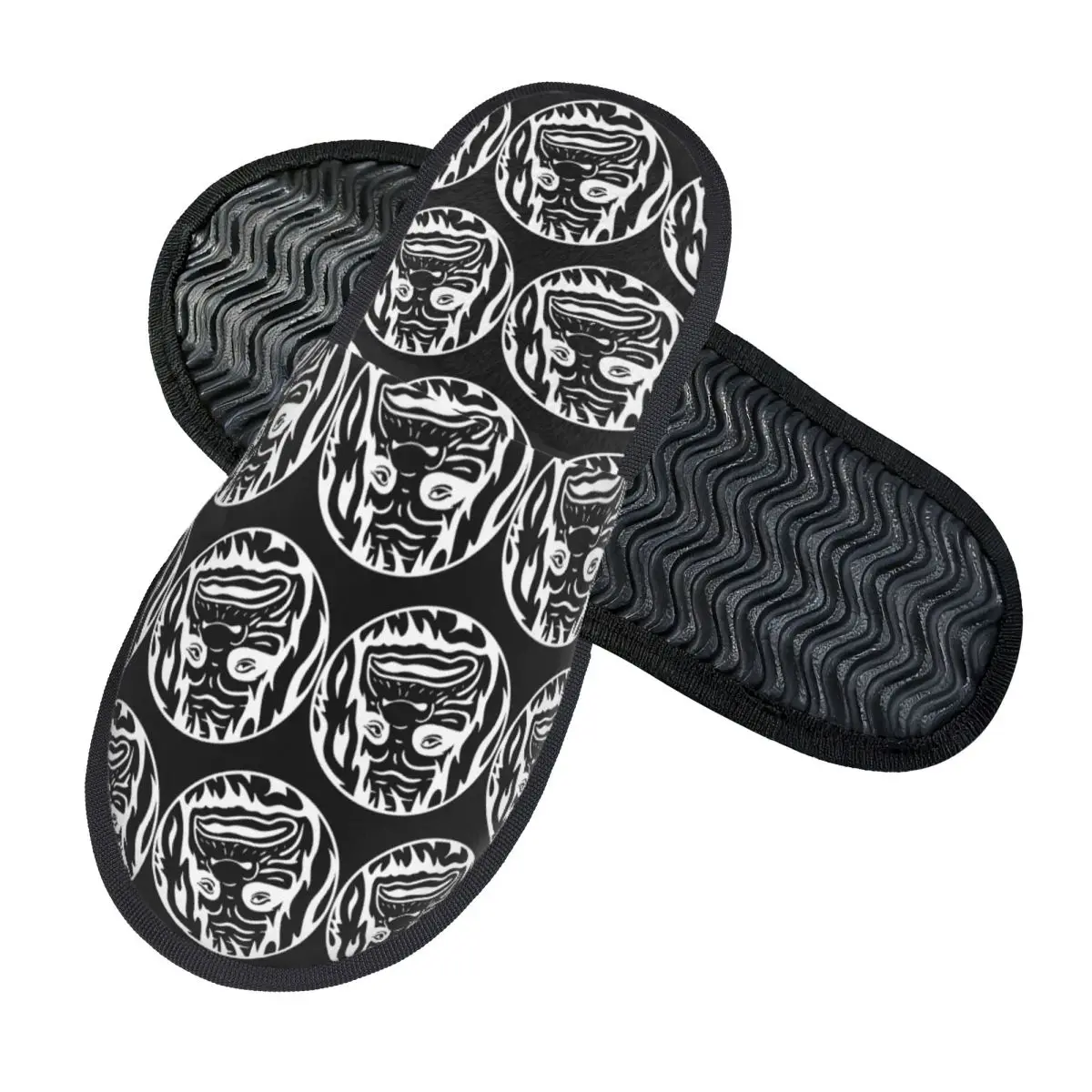 Custom Cartoon The Big Lez Show Merch Logo Slippers Memory Foam Warm Soft Women House Slipper Bedroom Cozy Shoes