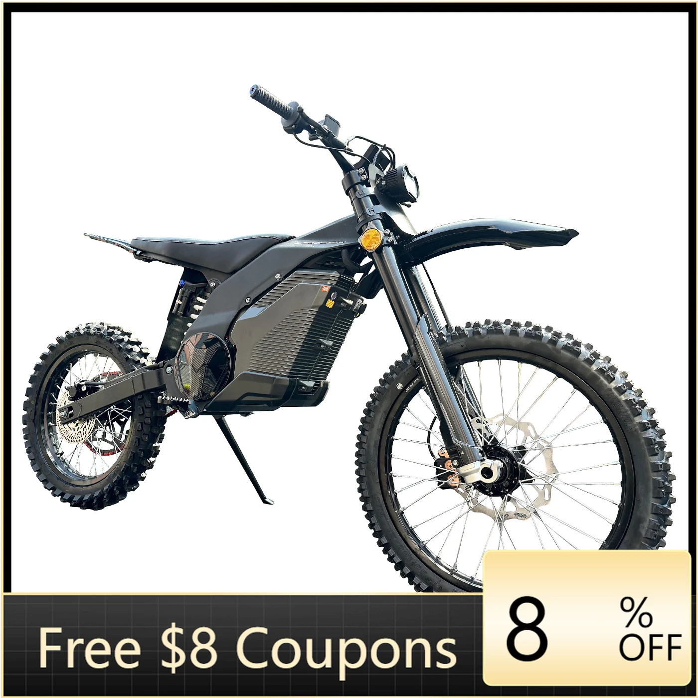 

STLF Caofen F8 Factory Export 72V30Ah 48Ah 60Ah 12000W High Speed 85KM High Quality Central Motor Dirt Bike Fast Electric Motorc