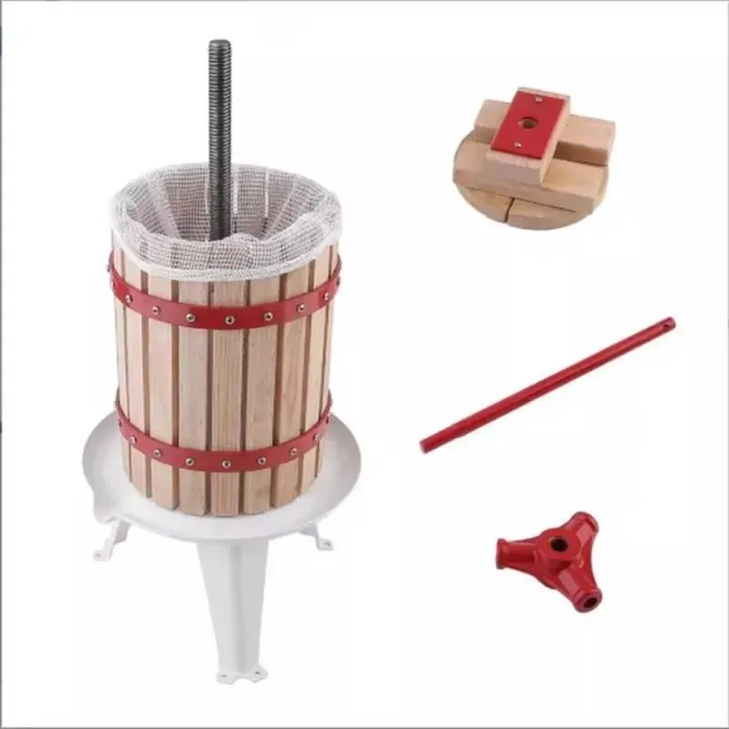 Small Hydraulic Manual Fruit Juicer High Rigidity Core Motor Assembly for Cider Wine Pear