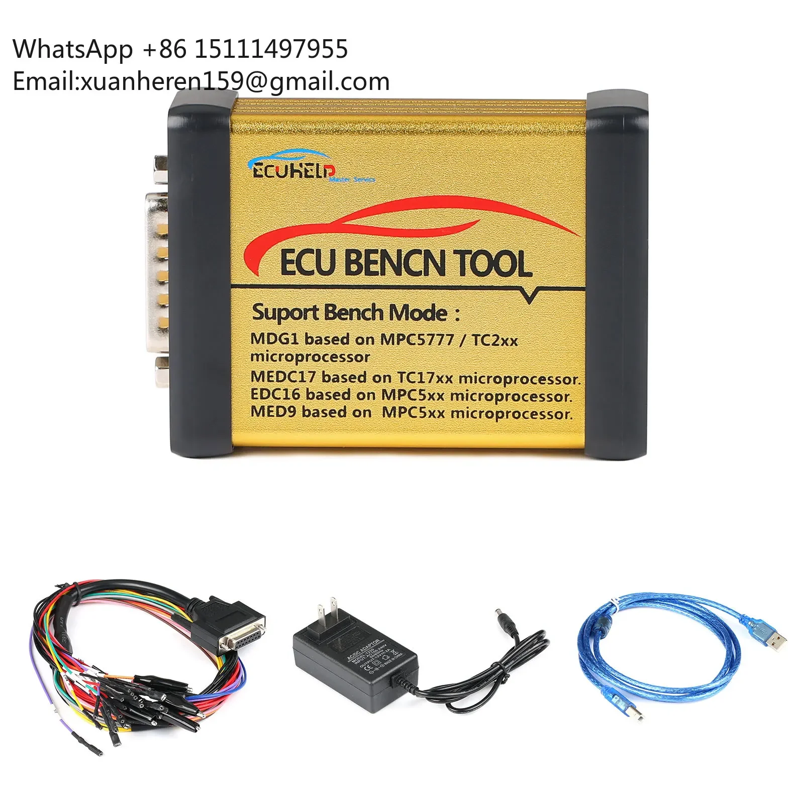 ECUHELP ECU Bench Tool Full Version Support MEDC17/MDG1/EDC16