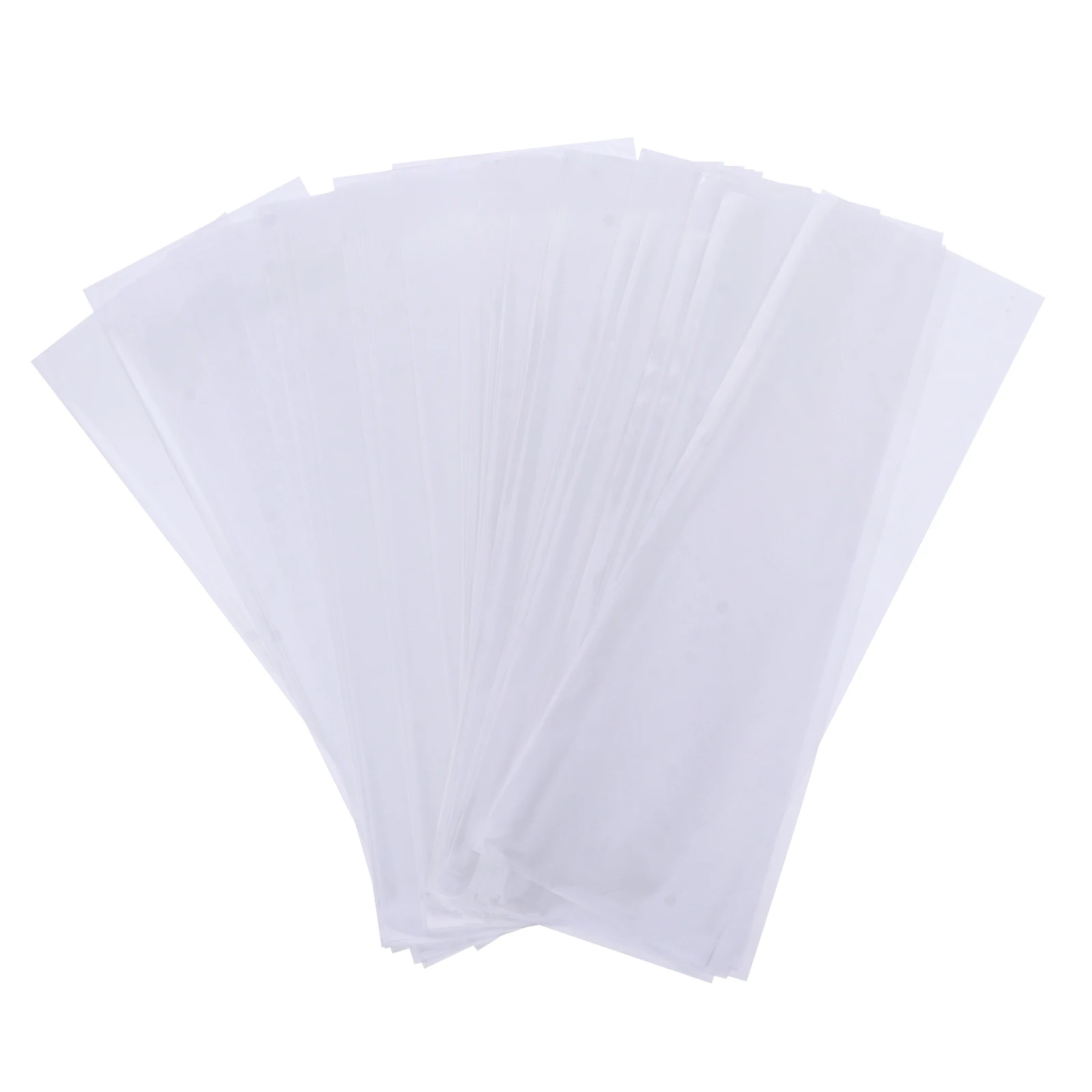 

200 Sheets Hair Dye Paper Reusable Highlighting Strips Salon Tools Lightweight Insulation Practical Tailor Dry Wet Protection