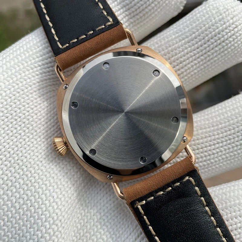 ساعة غواص رجالية من STEELFLIER 42 مللي متر CuSn8 ساعة يد ميكانيكية أوتوماتيكية برونزية 20ATM مقاومة للماء C3 مرآة ياقوت مضيئة NH35