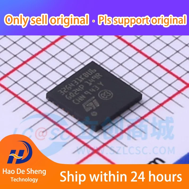 

10PCS/LOT STM32G431KBU6 UFQFPN-32 New Original in Stock