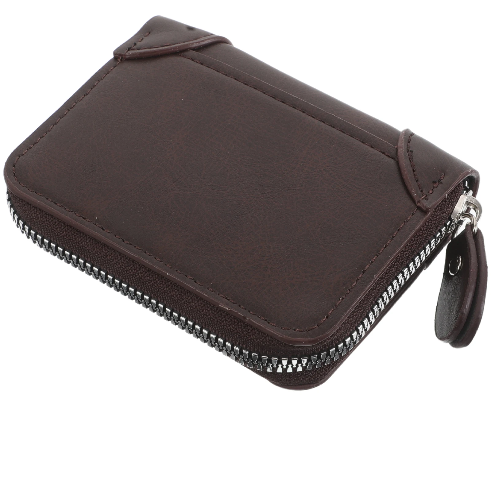 Compact Accordion Zipper Card Holder Multiple Slots Portable Organizer Credit Id Travel Business Accordion Small Card Case