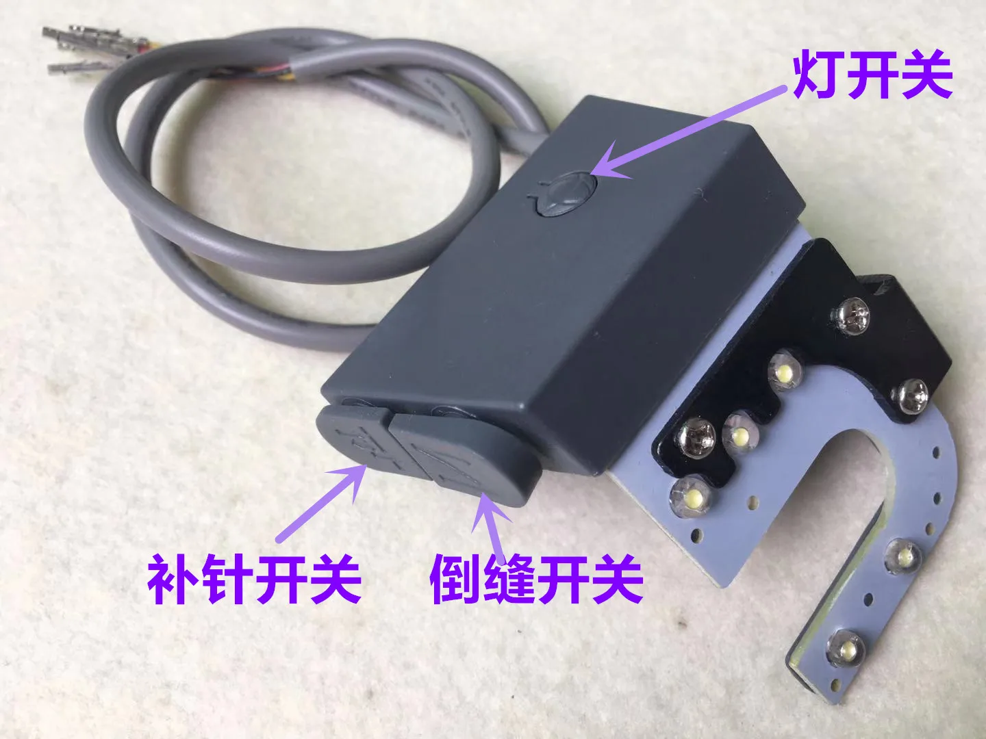 Computer Lockstitch Zoje 9703 With Needle Inverted Needle Switch Four Automatic All-in-One Machine Return Needle Inverted Needle