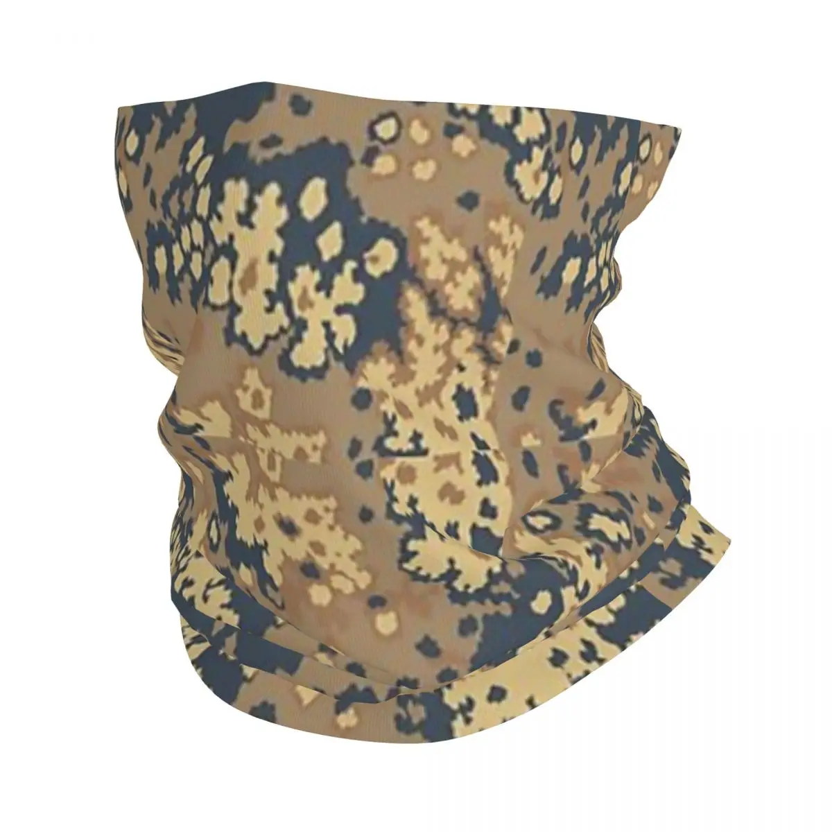 Russian Woodland Camouflage Bandana Neck Gaiter Printed Wrap Scarf Multifunction Headband Hiking Fishing Unisex Adult Windproof