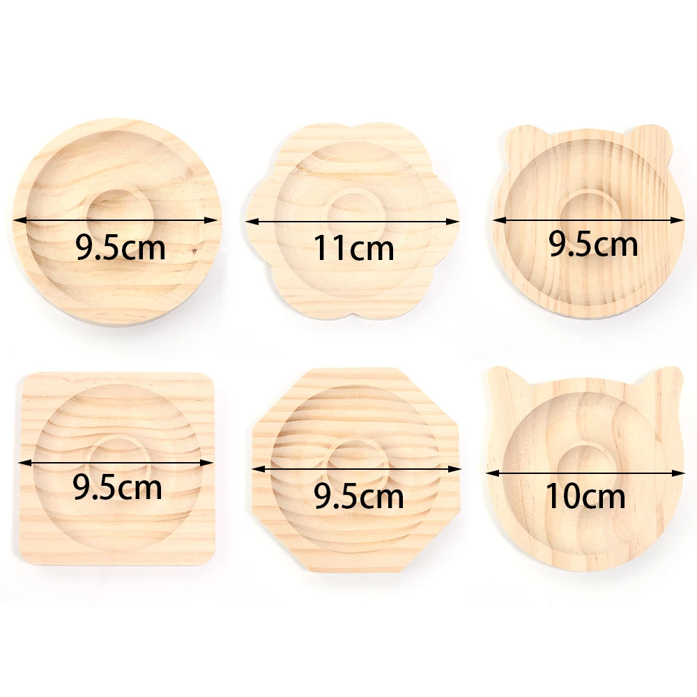 1pc/lot Wooden Beading Design Plate Handmade Beading Bracelet Organizer Display Board Tray For DIY Jewelry Making Tool  ﻿