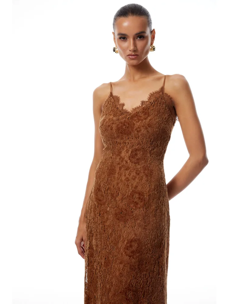 Dfdg feminino 2025 primavera verão retro vestido de renda recorte nicho fino ajuste camisola bodycon mini vestido luxo renda painéis vestido