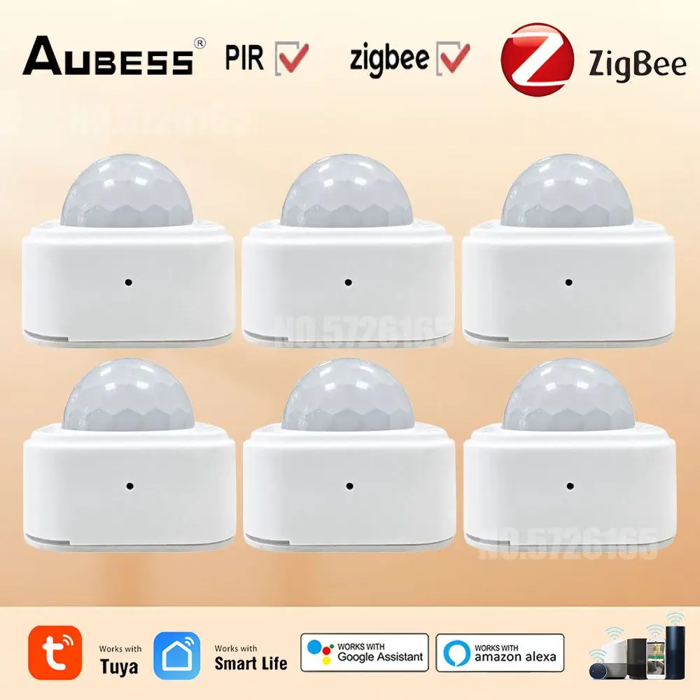 

Tuya Zigbee Human Motion Sensor Detector Security Smart Life Smart Movement PIR Detector Work With Zigbee Gateway/Hub Sensors