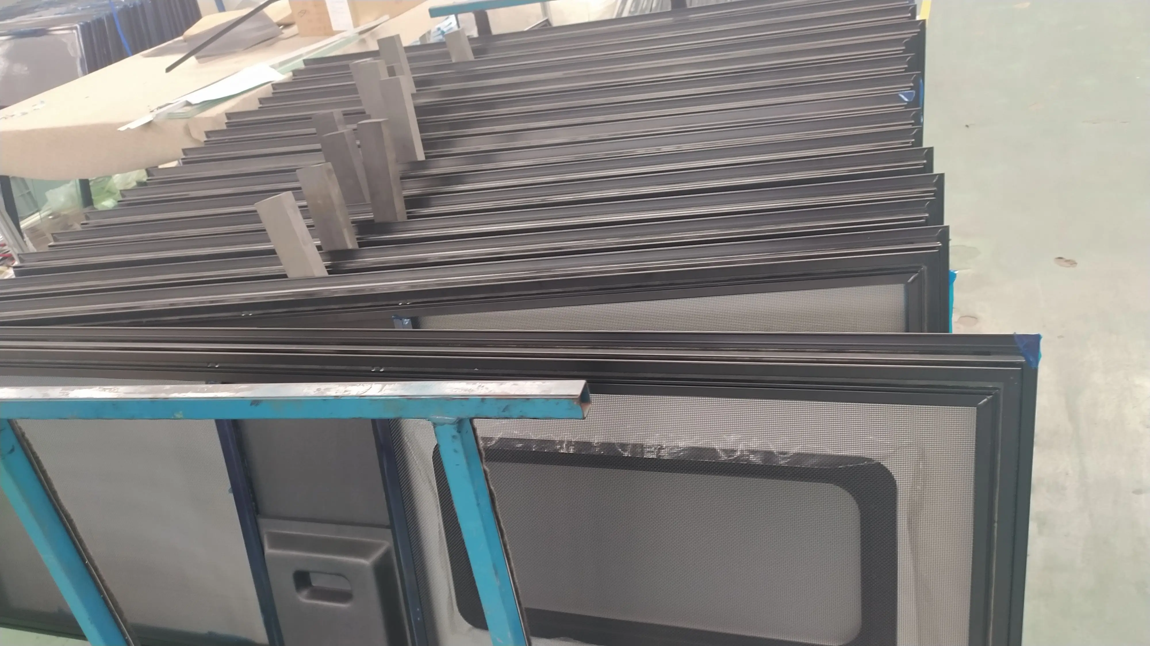 2024 650-900mm Aluminum Alloy Frame Single-point Lock Teardrop Rv Door For RV Motorhome Caravan Camper Campervan Trailer