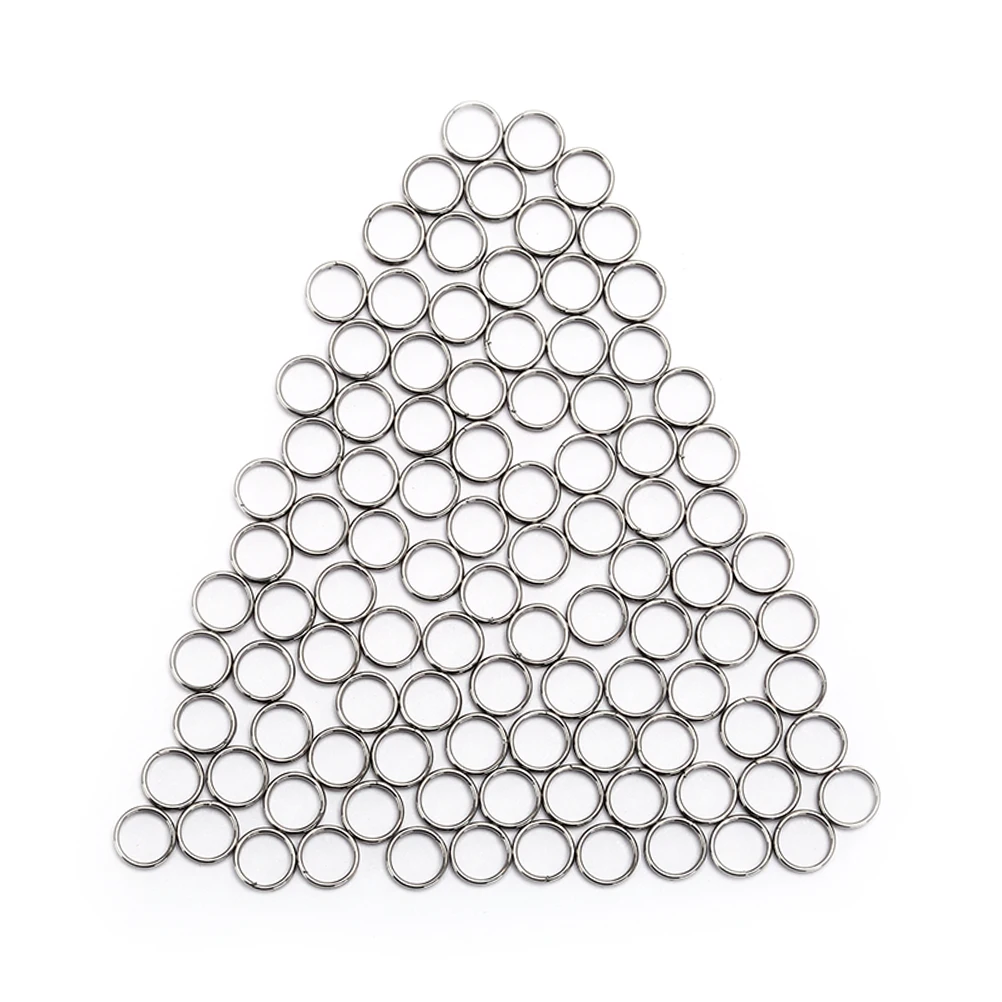 100Pcs/lot Professional Silver Dart Shaft Stainless Steel Protect Rings For Nylon Darts Shafts Dart Accessories