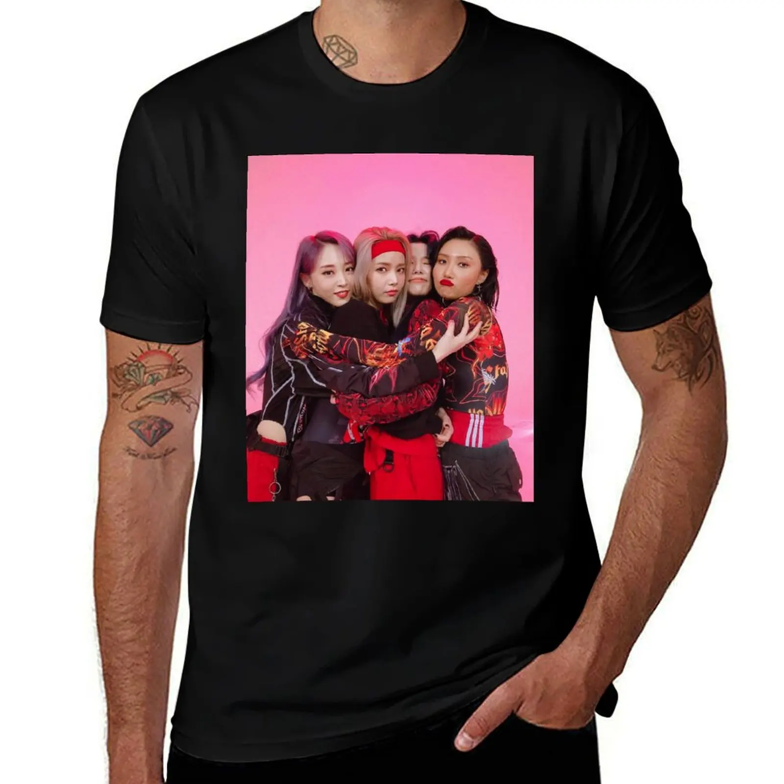 MAMAMOO HIP T-Shirt Comfortable Workout Short Sleeve Shirt T-Shirt