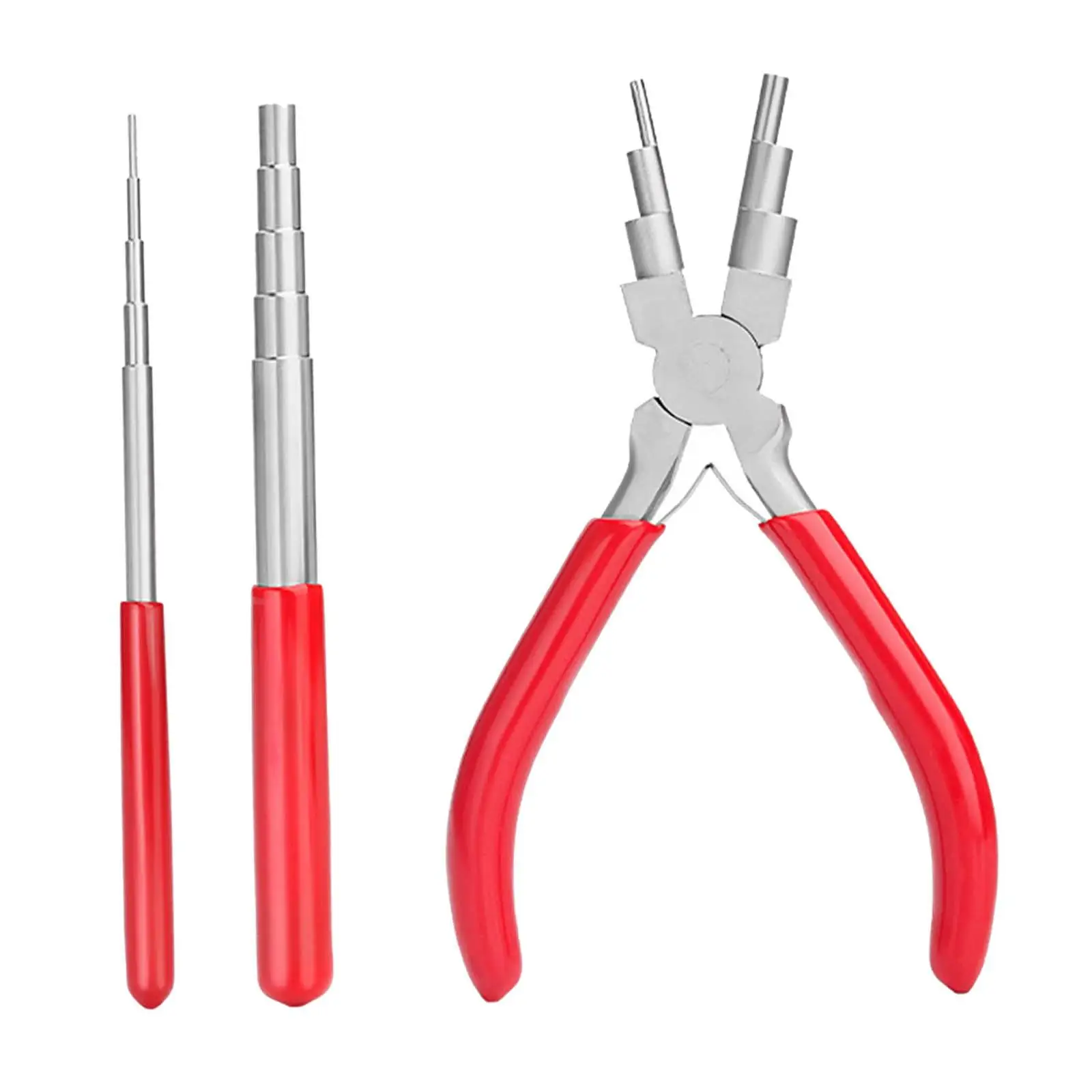 3Pcs Wire Looping Tool Wire Looping Mandrel Bail Making Pliers Jump Ring Mandrel Wire Plier Loopers Jewelry Making Tools