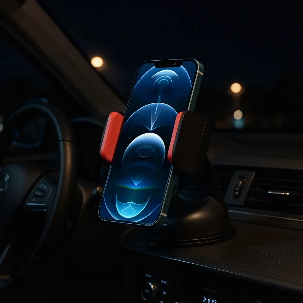 Car Dashboard Bracket - Silicone Suction Cup Multi-Function Universal Phone Stretch Holder