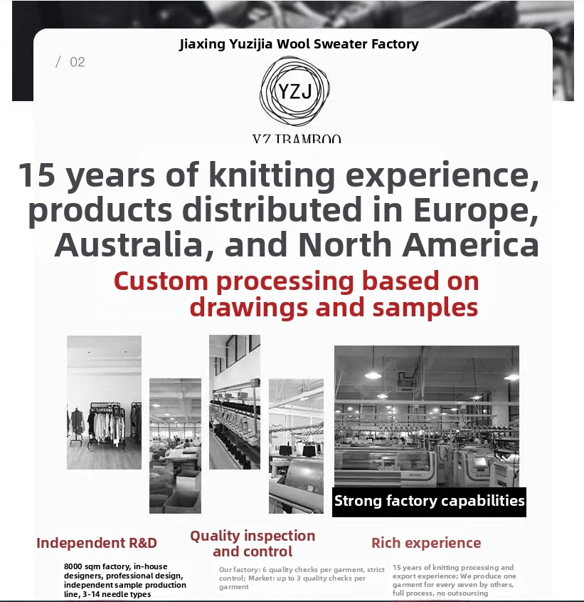 Marineblauw high-end gebreide jas voor dames, losse pasvorm, veelzijdige nep-tweedelige stijl voor de herfst en winter