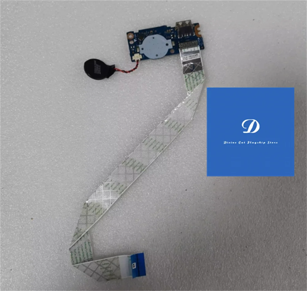 FOR Dell 5570 USB SD Card Board With Cable 0PXH3Y PXH3Y LS-F111P