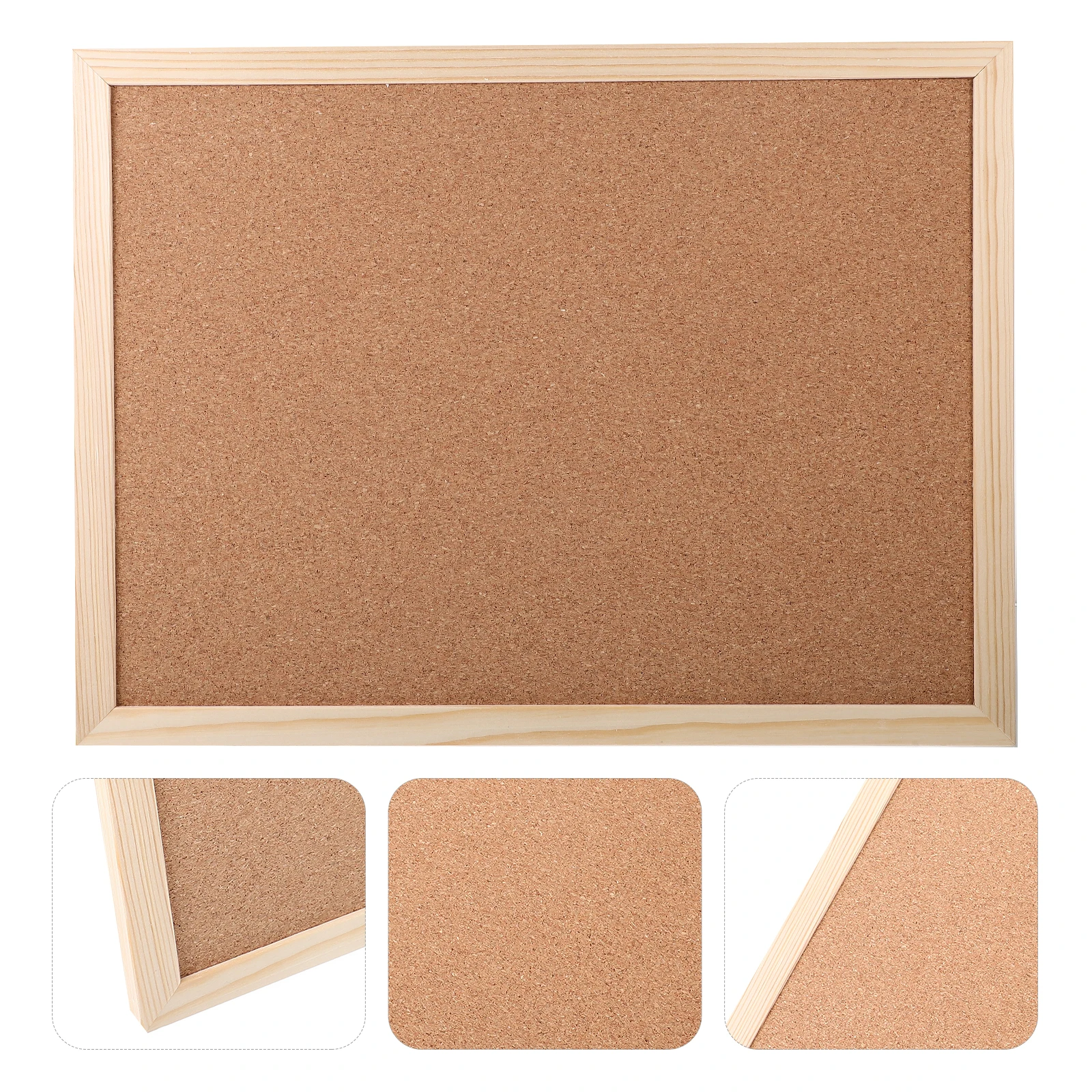 

Double Sided Small Cork Board 30x40cm Thick Cork Photo Wall Sticker Home Office Memo Bulletin Board Soft Notice