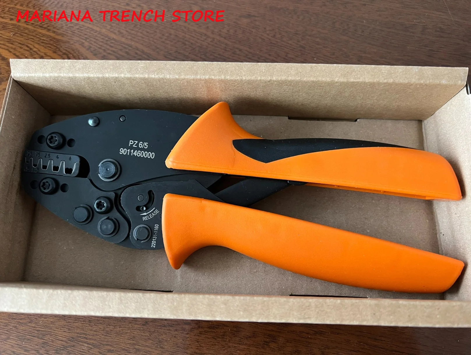 9011460000 Pressing tool, Crimping tool for wire-end ferrules, PZ 6/5