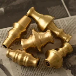 All-copper table lamp decoration center column bedroom floor lamp pole appearance decoration 100% brass lamp body M10 connector
