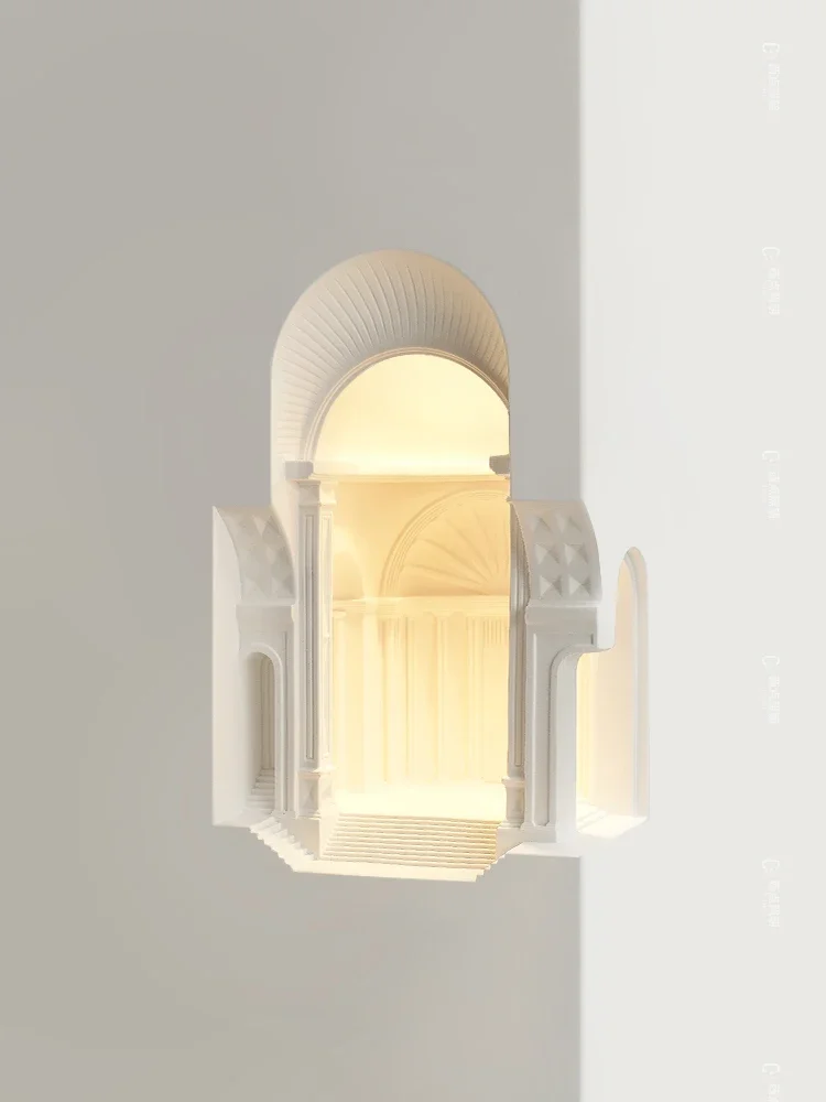 Embedded wall lamp sensing atmosphere corner lamp decoration castle creative corner