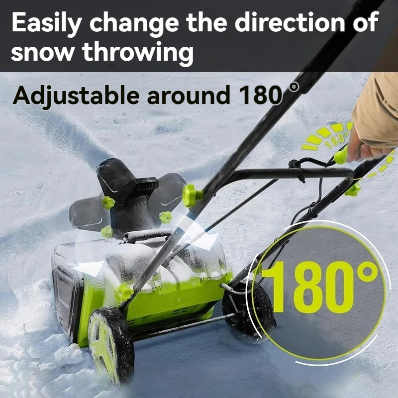 

Подметальная машина для снега, зимняя беспроводная электрическая подметальная машина для снега, литиевая электрическая подметальная машина для снега, беспроводная лопата для снега, двор, улица