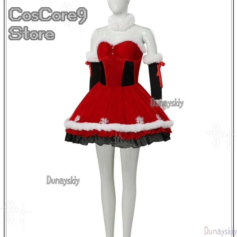 Women Dark Sweet Cool Cosplay 코스프레 Anime Comic Con Party Role Play Stage Performance Full Outfit For Halloween Christmas Cos​