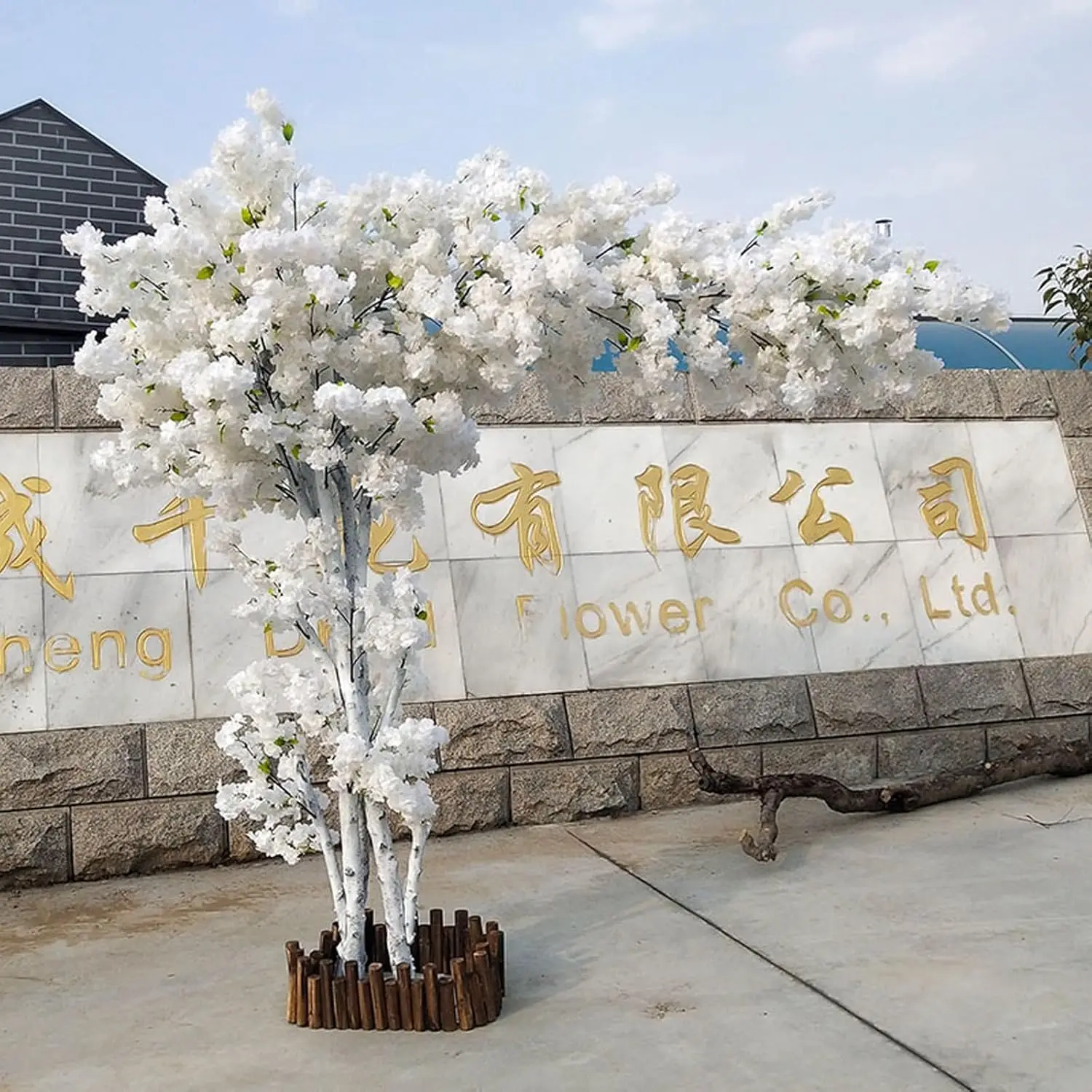 

Lifelike Artificial Cherry Blossom Tree Arch for Wedding Party Office Decor Stunning Flower Arch Indoor Outdoor