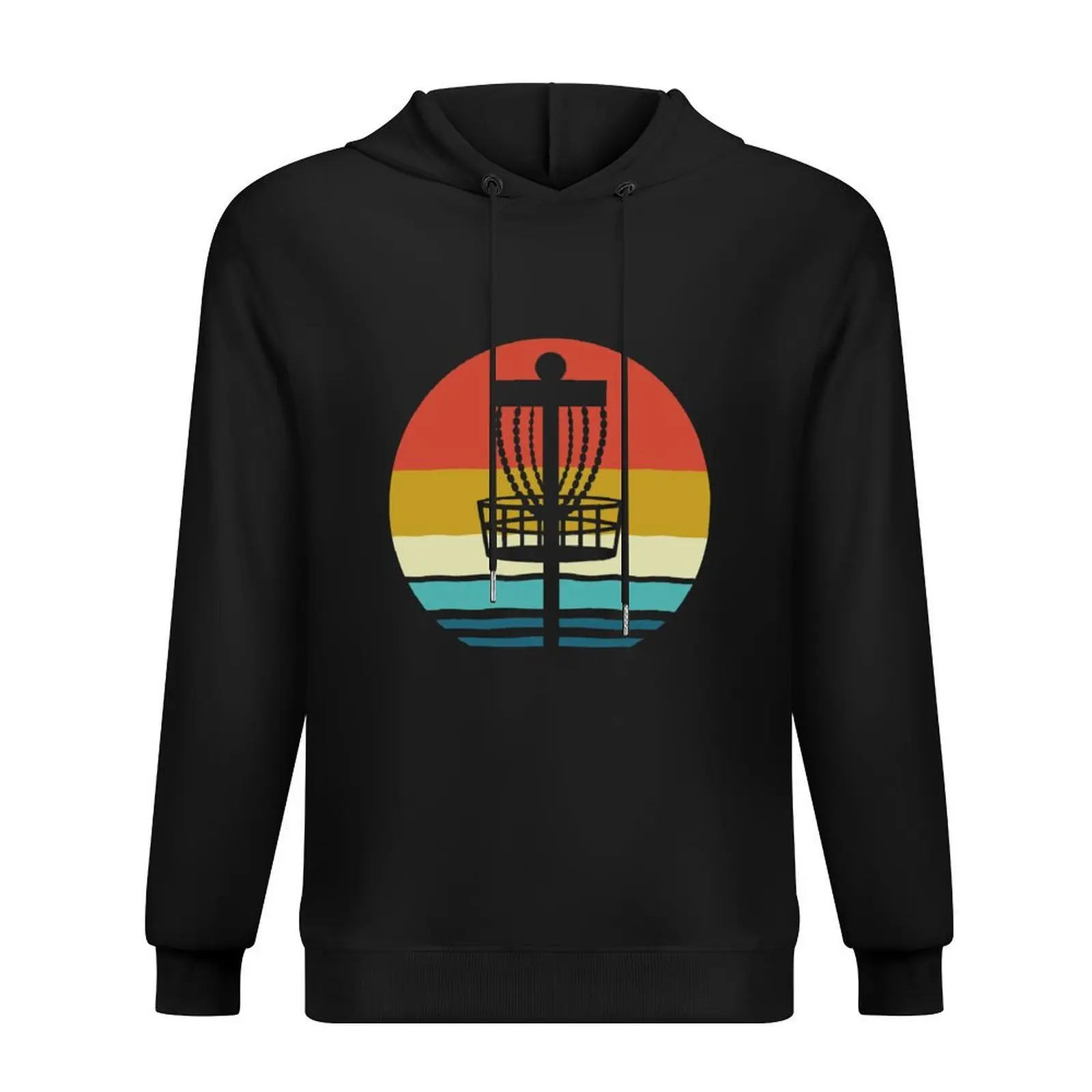 

Disc Golf - Vintage Retro Disc Golf Basket - Disc Golf Player Gift Hoodie graphic t shirts men autumn hoodie